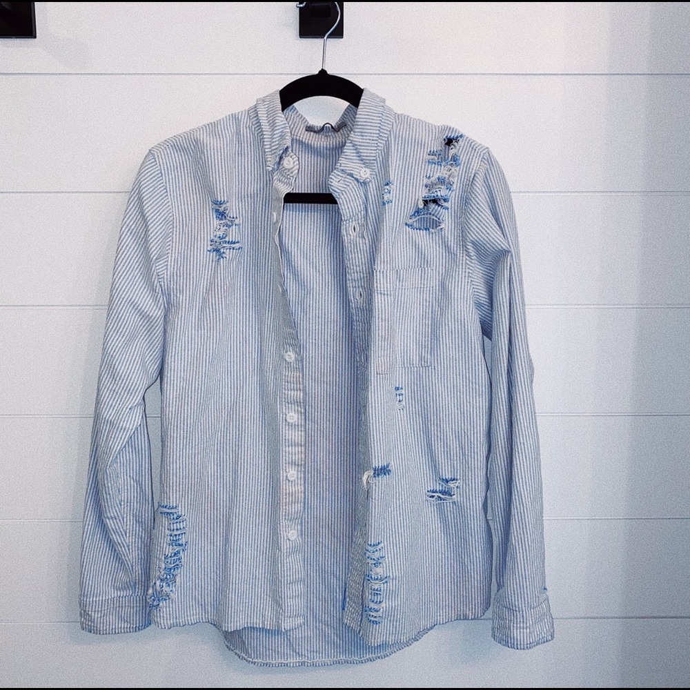 Carmar Vintage Menswear Striped Shirt